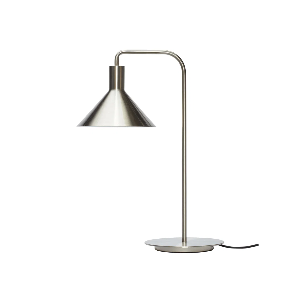 Hübsch Table lamp Ø37 cm Nickel