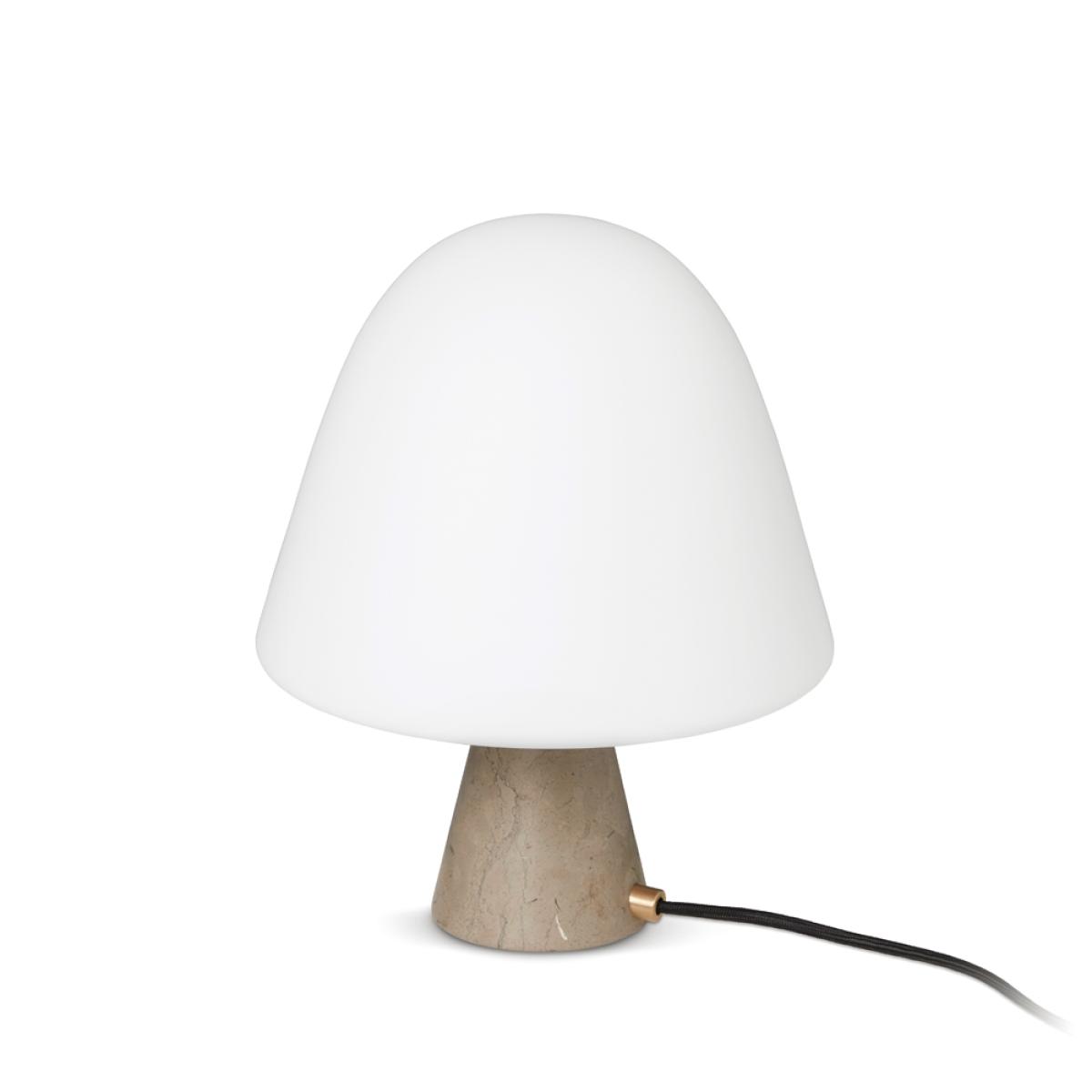 Fredericia Furniture Meadow table lamp Opal‑ dark atlantico limestone – image 4