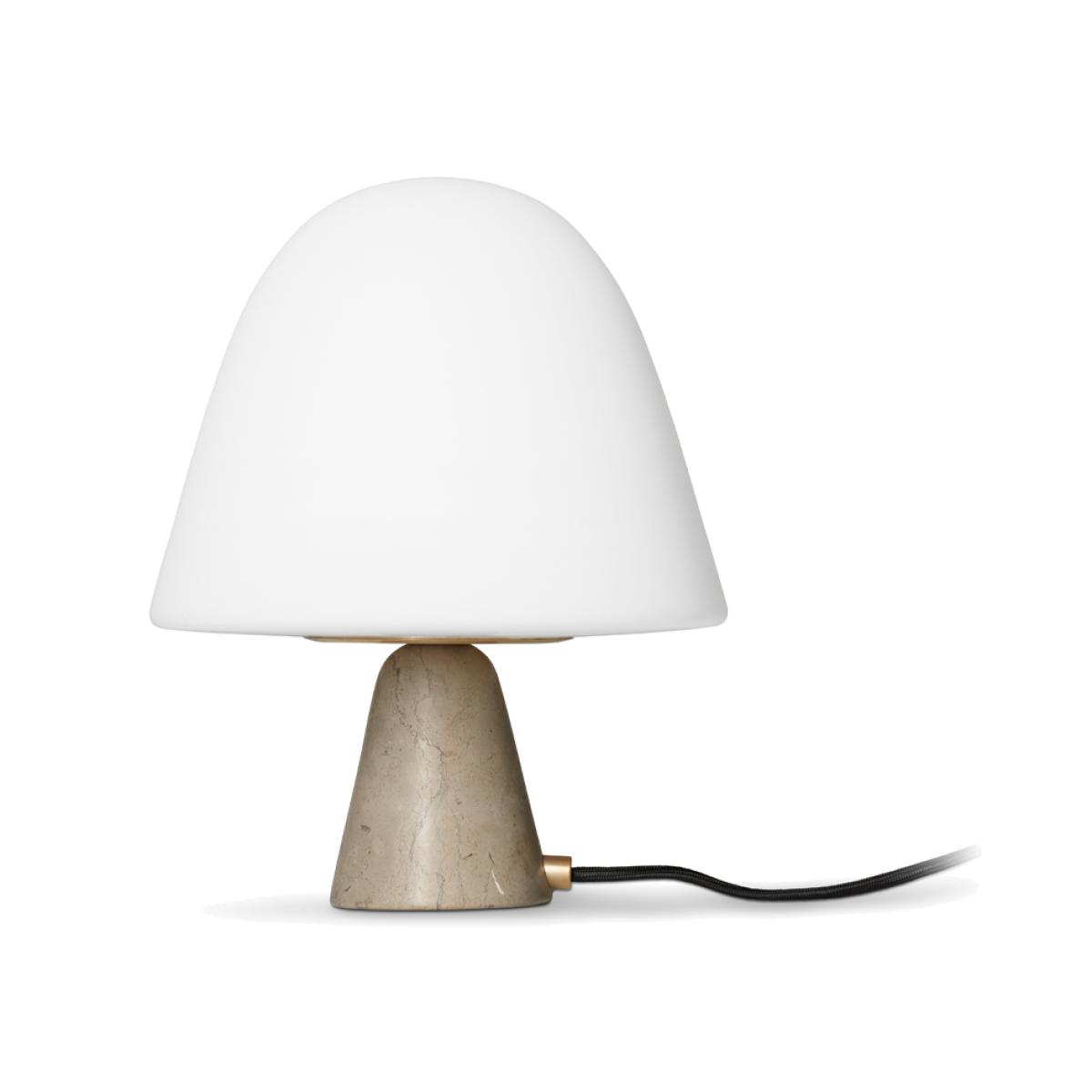 Fredericia Furniture Meadow table lamp Opal‑ dark atlantico limestone – image 1