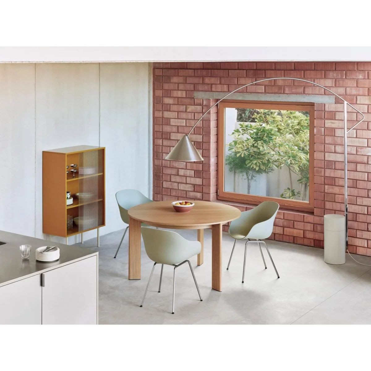 HAY Compass floor lamp Silver-coloured – image 10