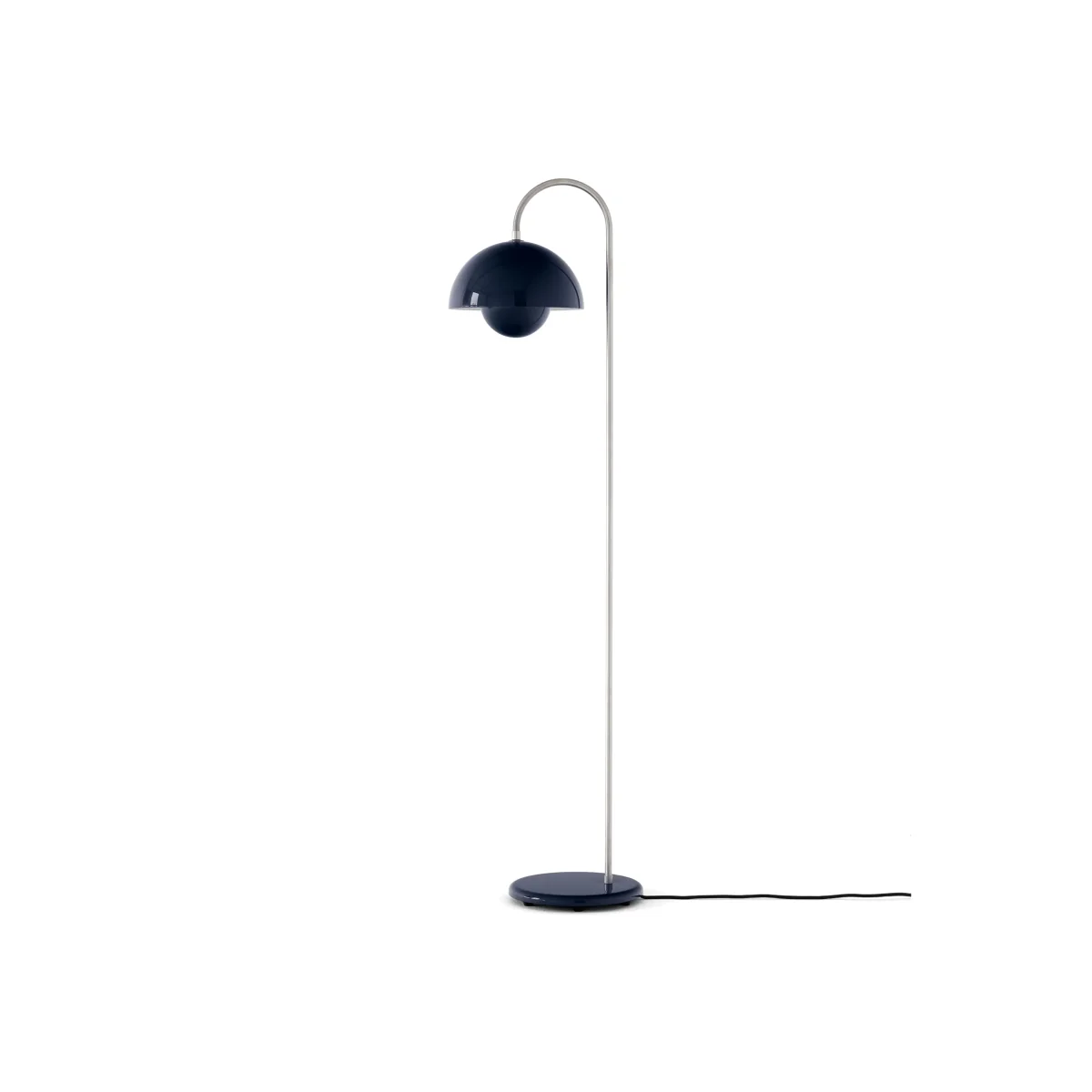 &Tradition Flowerpot VP12 floor lamp Steel blue – image 1