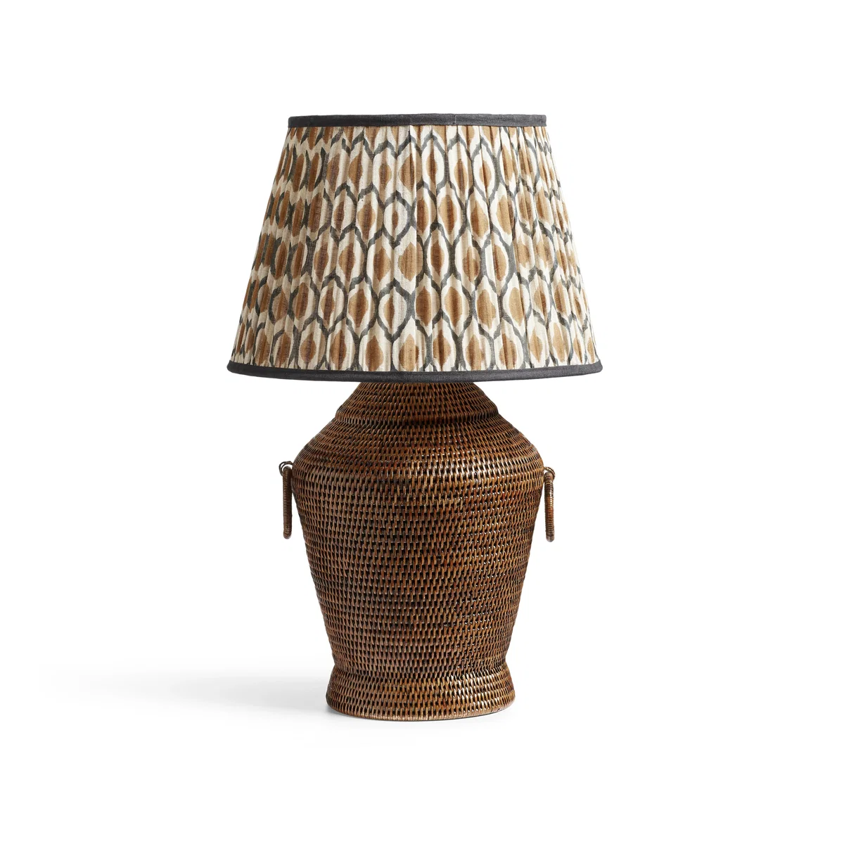 OKA, Meutia Rattan Table Lamp Base - Antique Brown, Table Lamp – image 2
