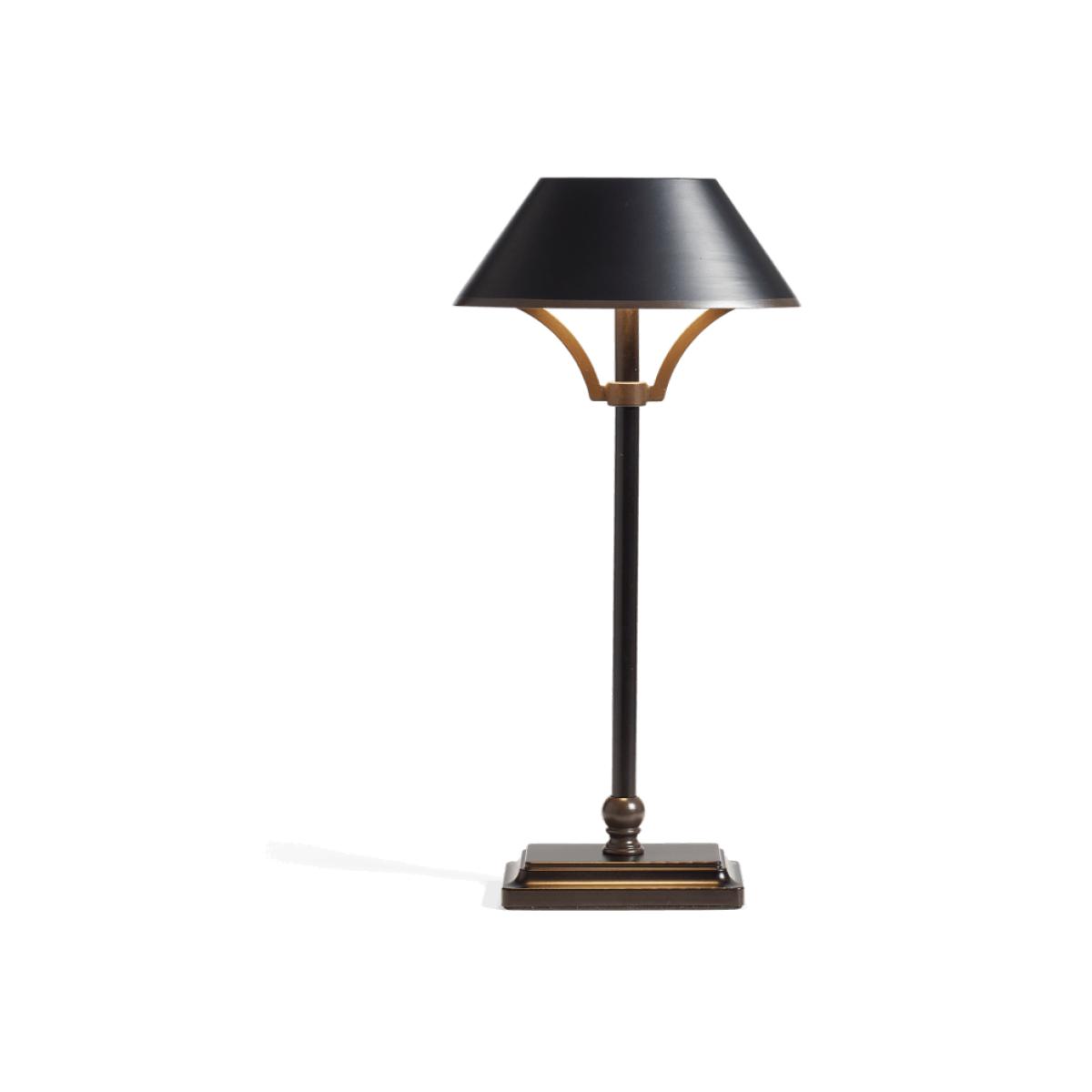 OKA, Mini Grisewood Wireless Lamp and Shade - Black, Table Lamps, Aluminium – image 1