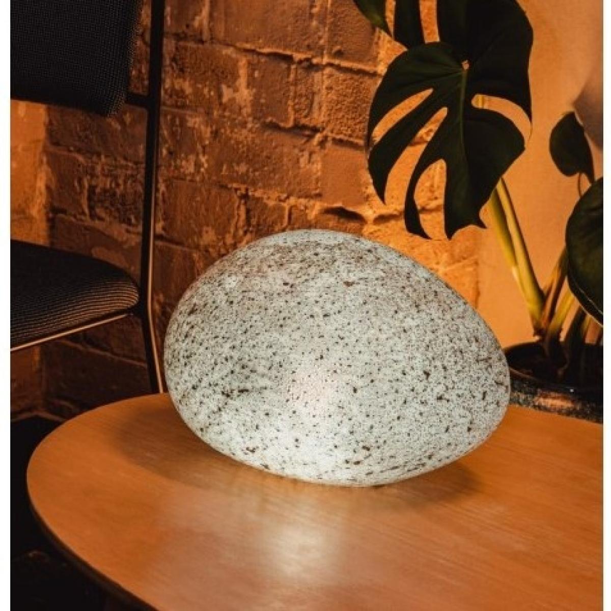 LGlow Metallic Dots Pebble 20cm In White – image 3