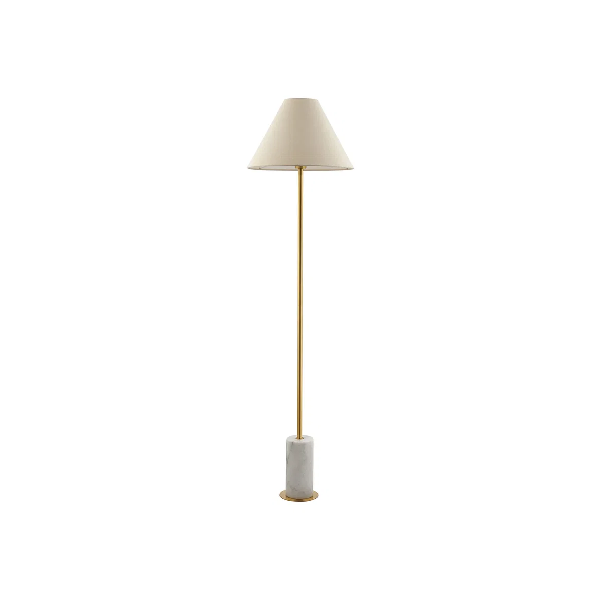 Arabella Brushed Brass Floor lamp – image 1