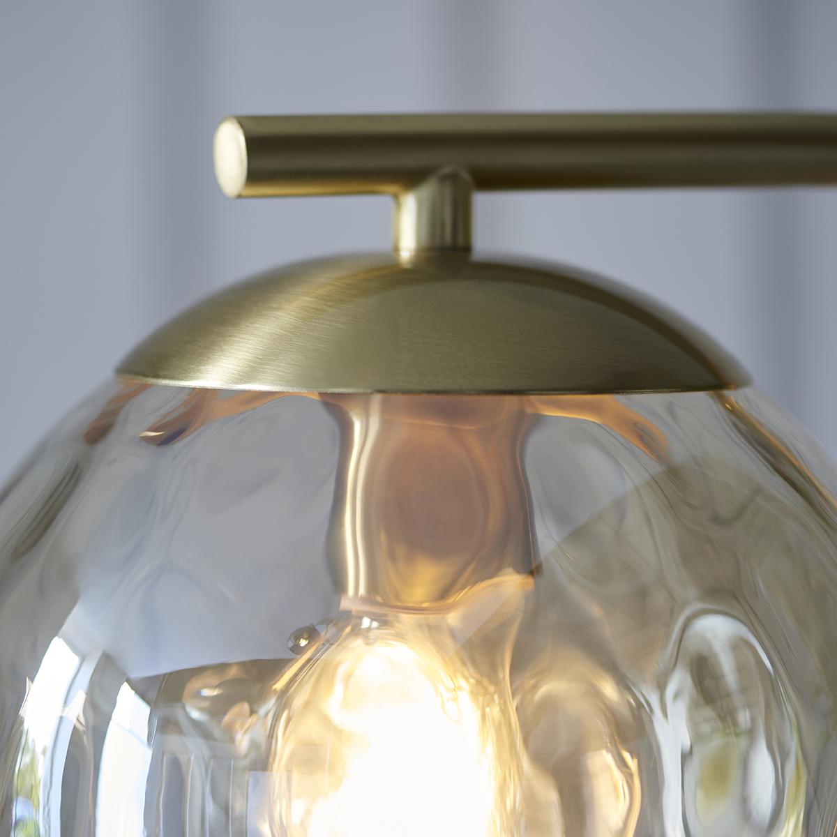 Dillian Champagne Lustre Floor Lamp in Satin Brass – image 3