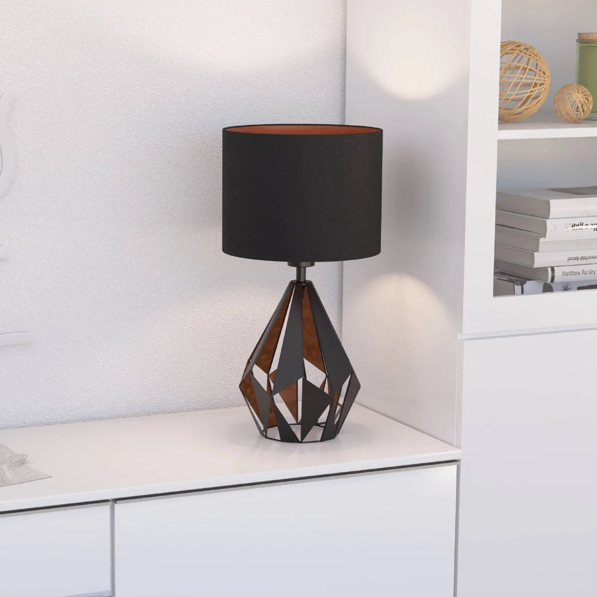 Carlton Black Table Lamp – image 2