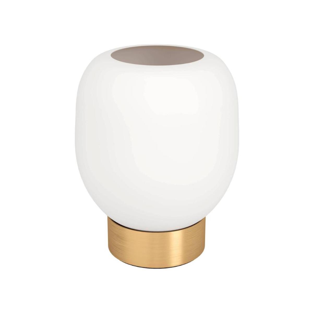 Manzanares Brushed Brass and White Table Lamp – image 2