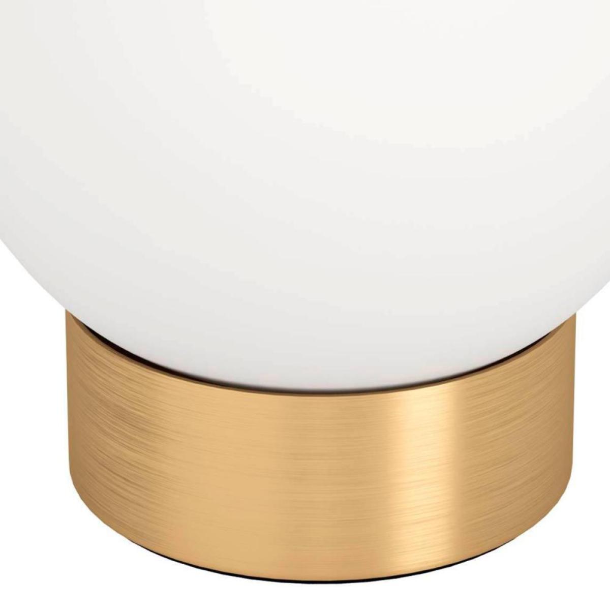 Manzanares Brushed Brass and White Table Lamp – image 3