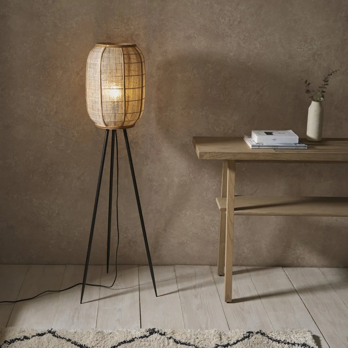 Zaire Floor Lamp Natural – image 4
