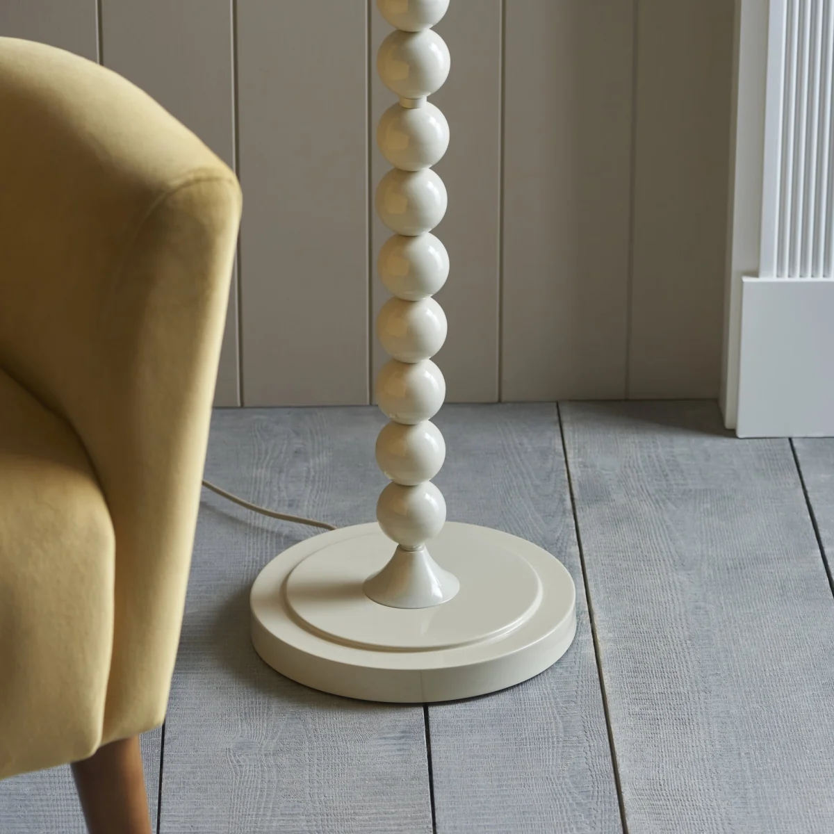 Higgledy Floor Lamp Base - Almond White – image 2