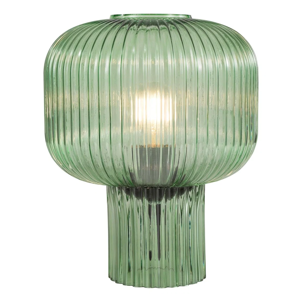 Demarius Green Glass Table Lamp – image 2