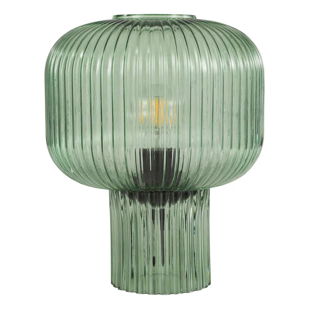 Demarius Green Glass Table Lamp – image 3