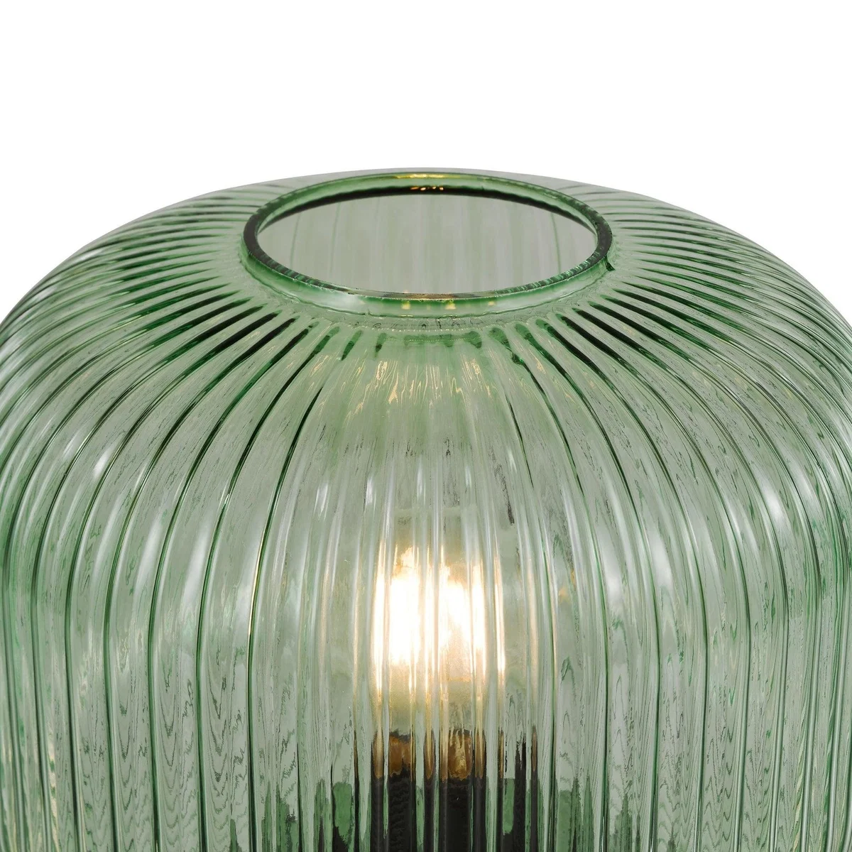 Demarius Green Glass Table Lamp – image 4