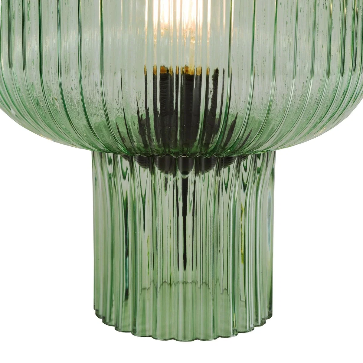 Demarius Green Glass Table Lamp – image 5