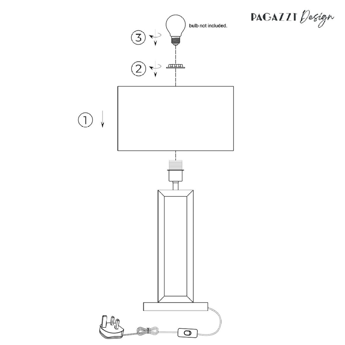 Imogen Grey Table Lamp – image 6