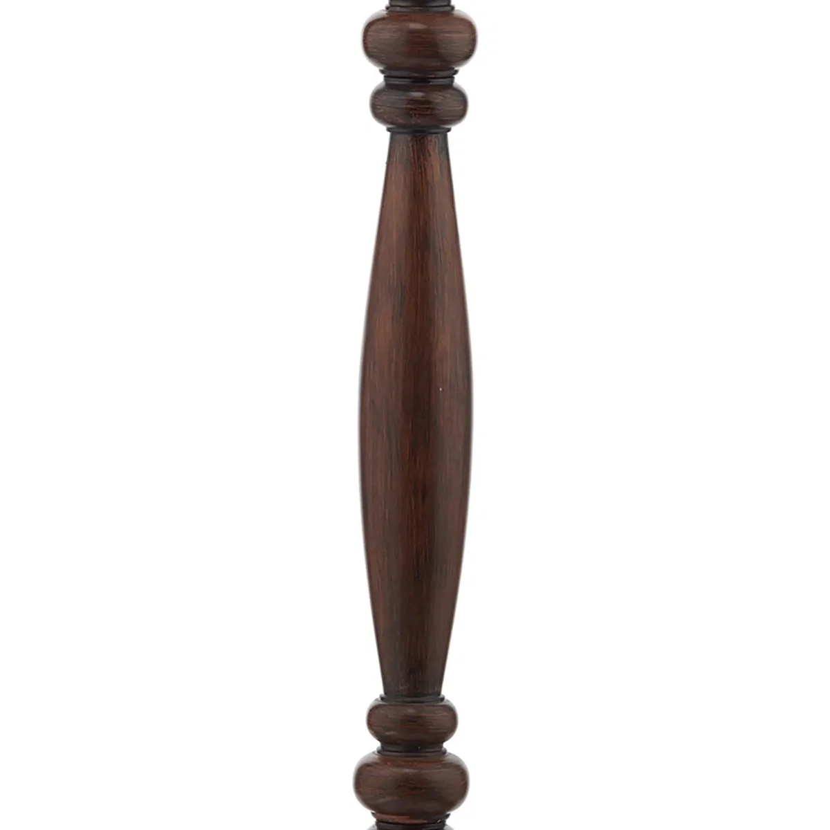 Hayward Dark Wood Effect Traditional Floor Lamp – image 6