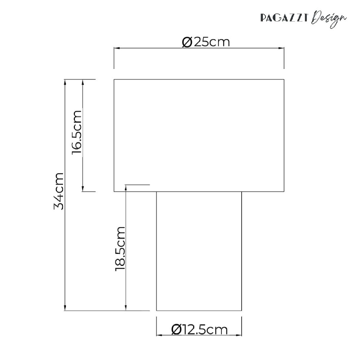 Leora White Table Lamp – image 3