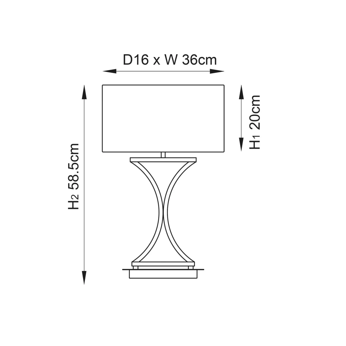 Epalle 1 Light Table Lamp – image 9
