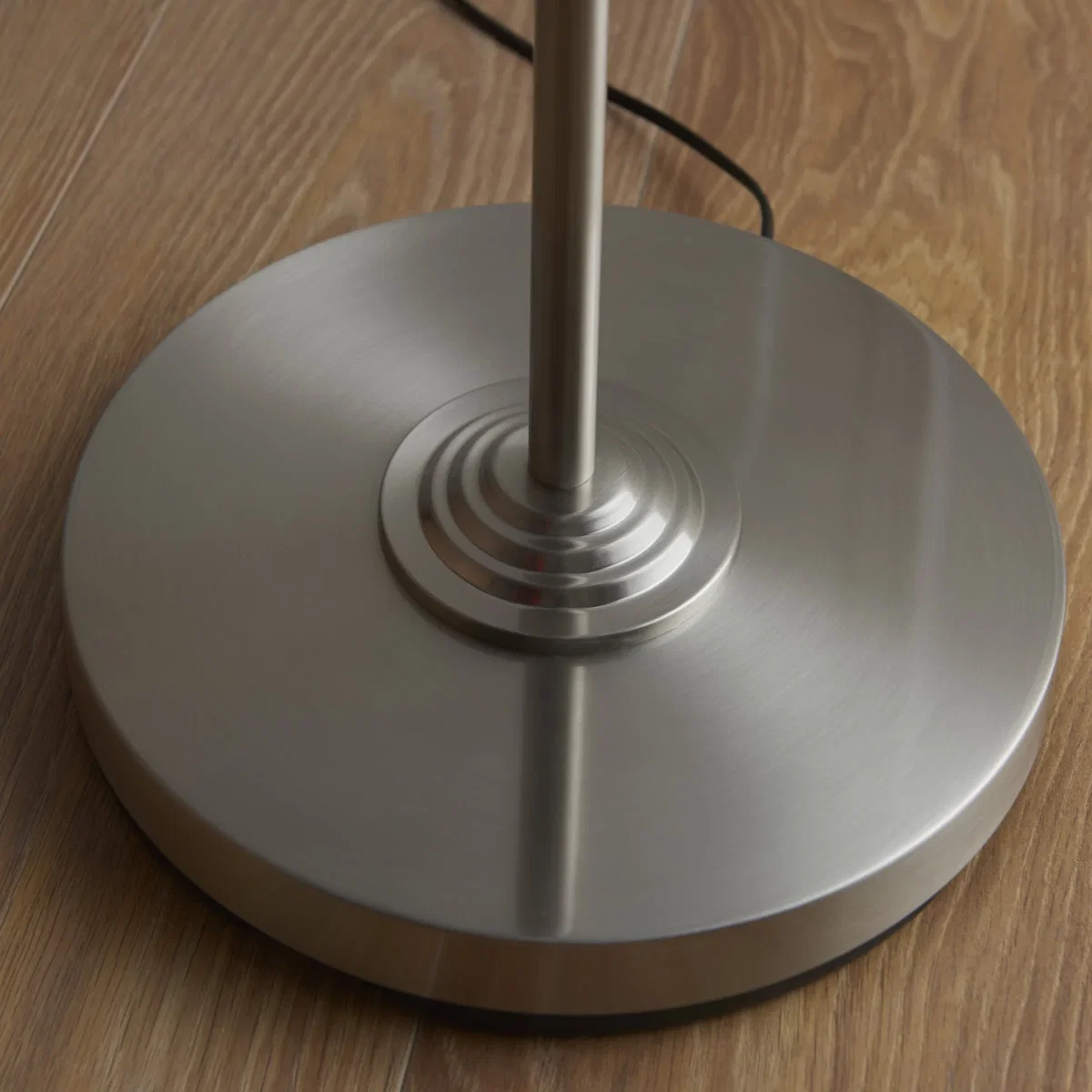 Highclere 1 Light Floor Lamp Brushed Chrome – image 6