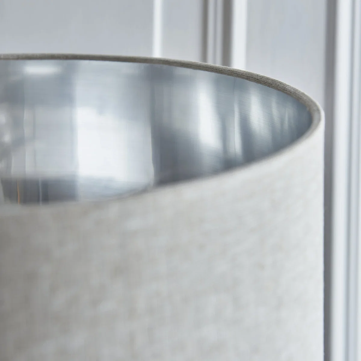 Highclere 1 Light Floor Lamp Brushed Chrome – image 7
