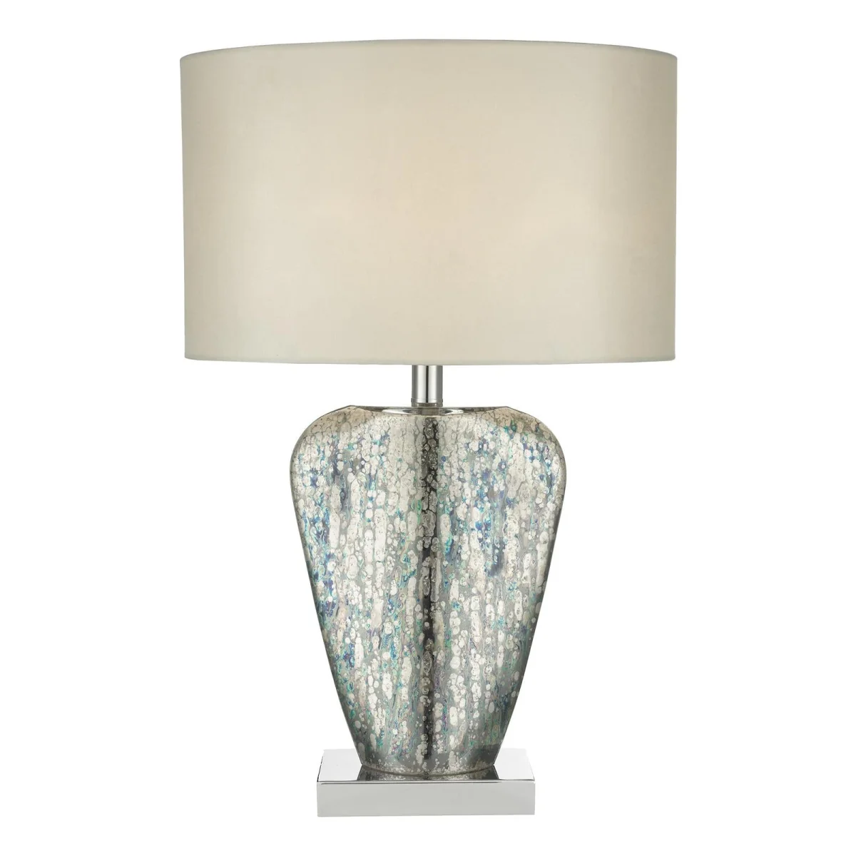 Syracuse Silver Mercury Glass Table Lamp – image 4