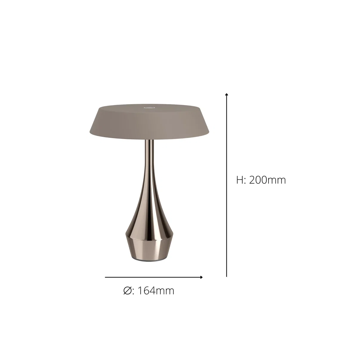 Turcio Bronze LED Table Lamp – image 3