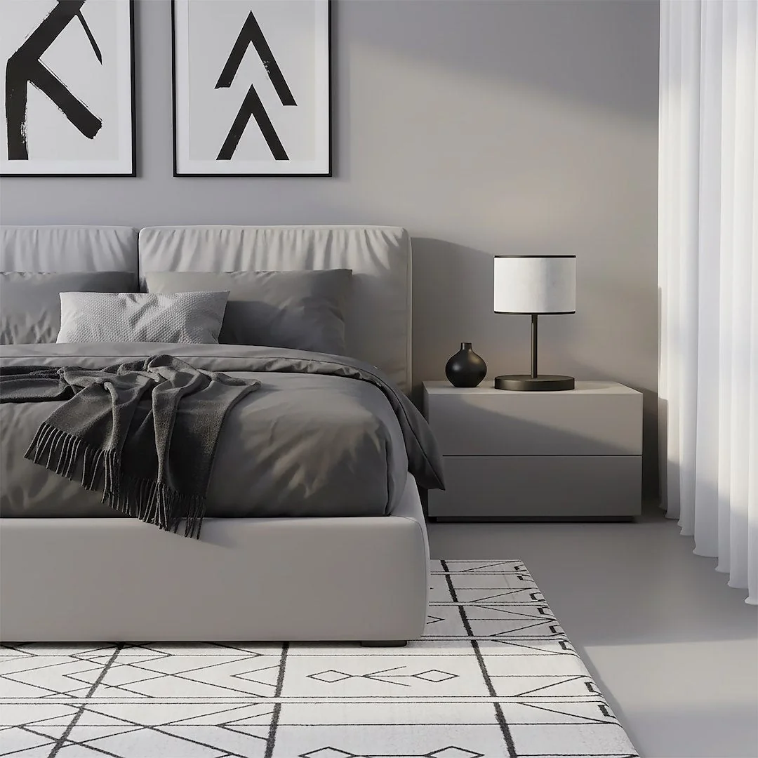 Eco Table Lamp Grey & Black – image 5