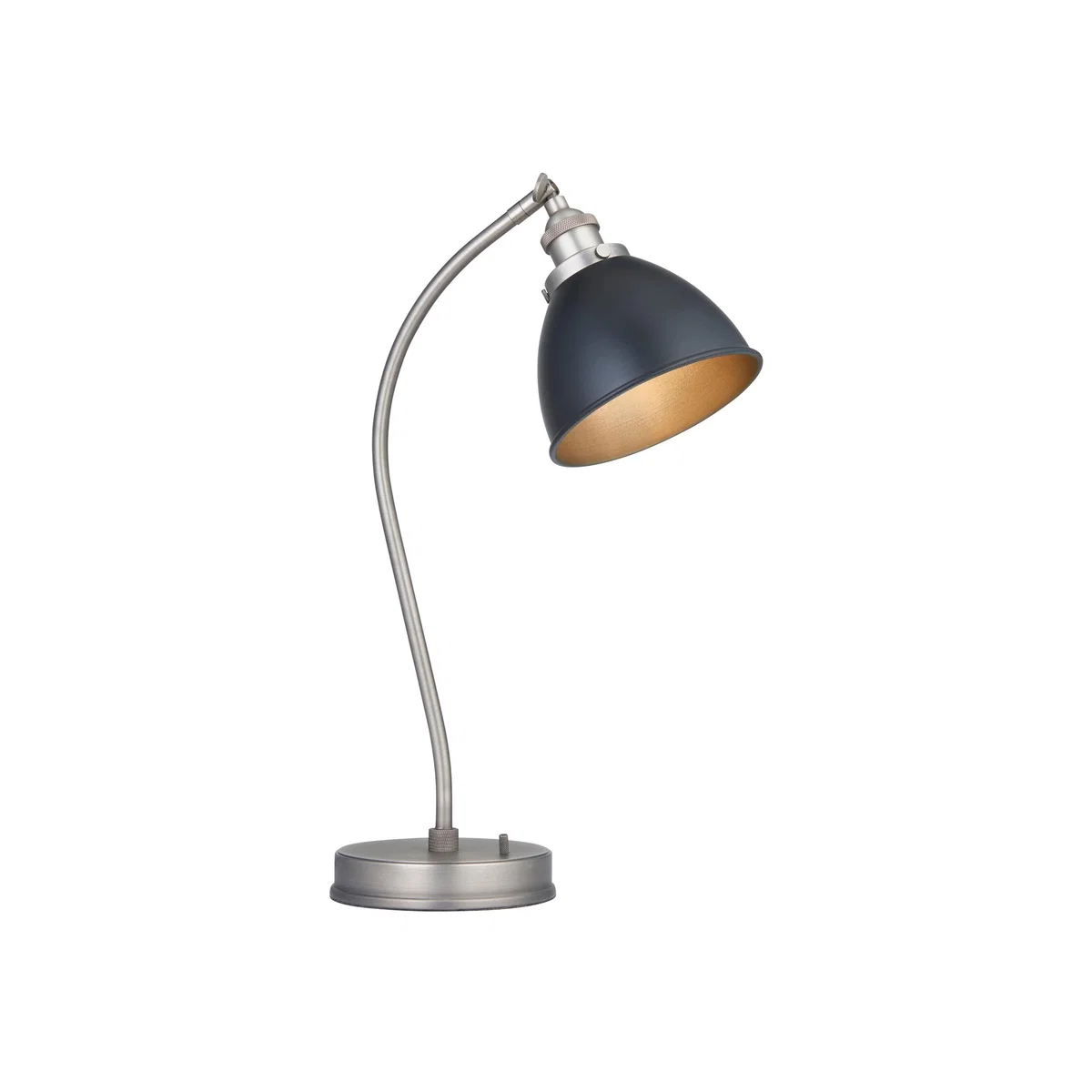 Franklin Pewter Adjustable Desk Lamp – image 1