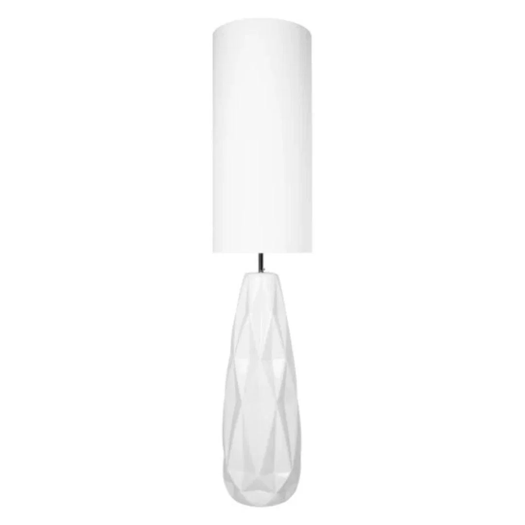Skova White Ceramic Floor Lamp – image 3