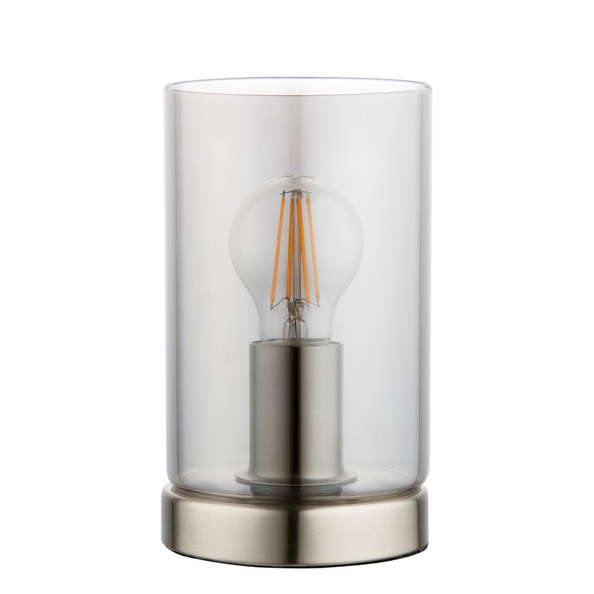 Kingsholm Satin Nickel & Glass Touch Table Lamp – image 7