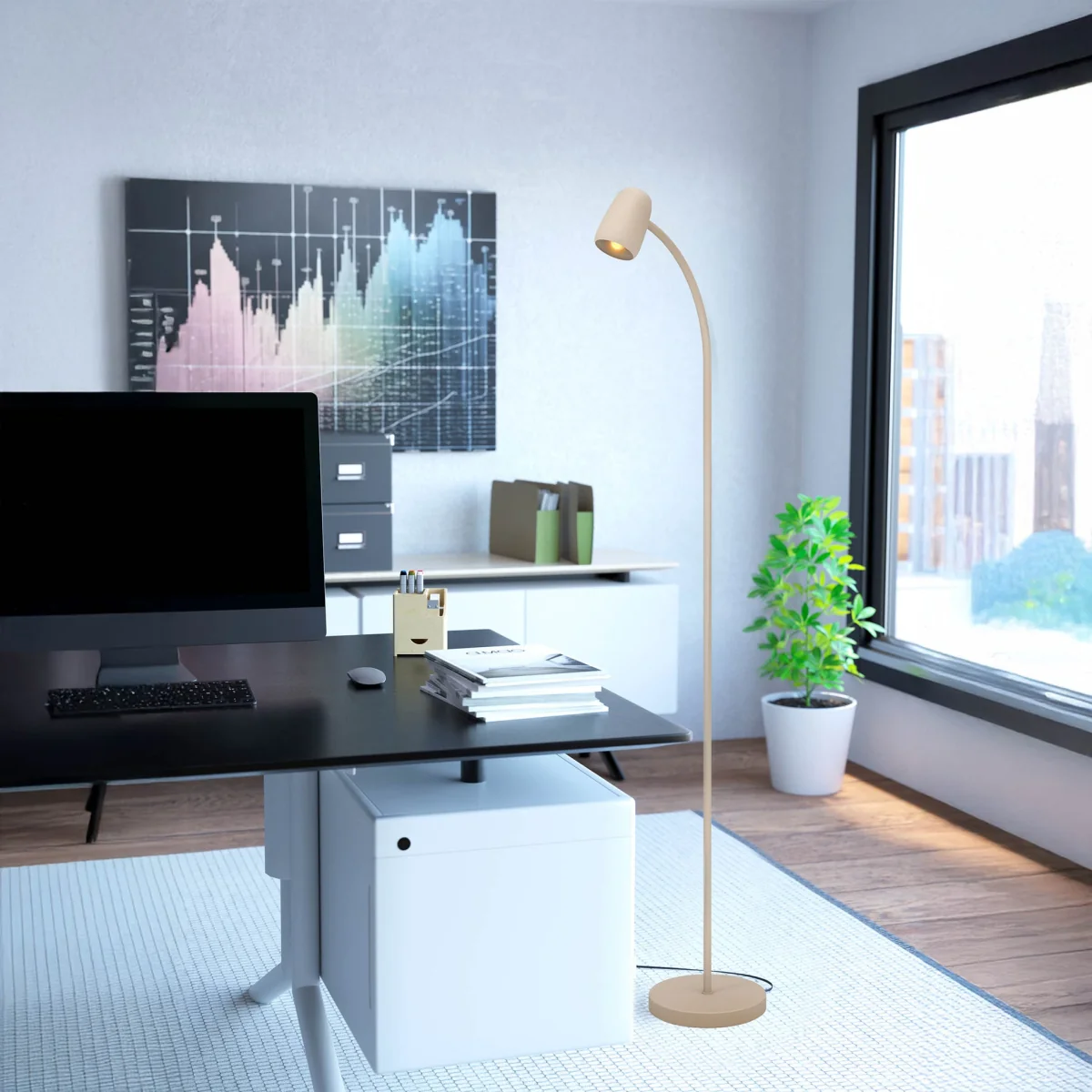 Carlo Natural Floor Lamp – image 2