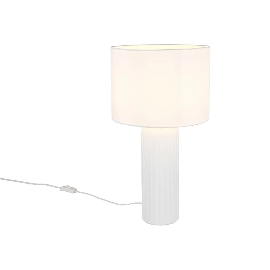 Blair Matt White Table Lamp Medium – image 1
