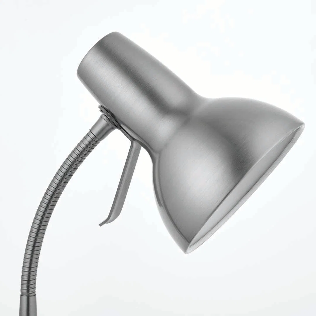 Amalfi 47cm USB Desk Lamp Satin Nickel – image 5