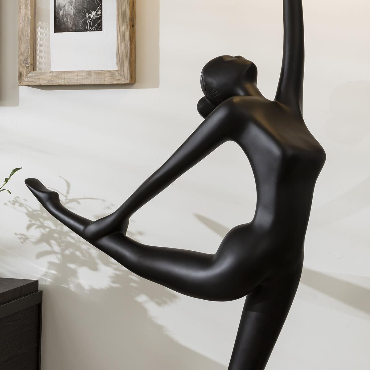ExDisplay Modern Abstract Lady Floor Lamp Artistic Statue 190cm Tall - LED Ball – image 2