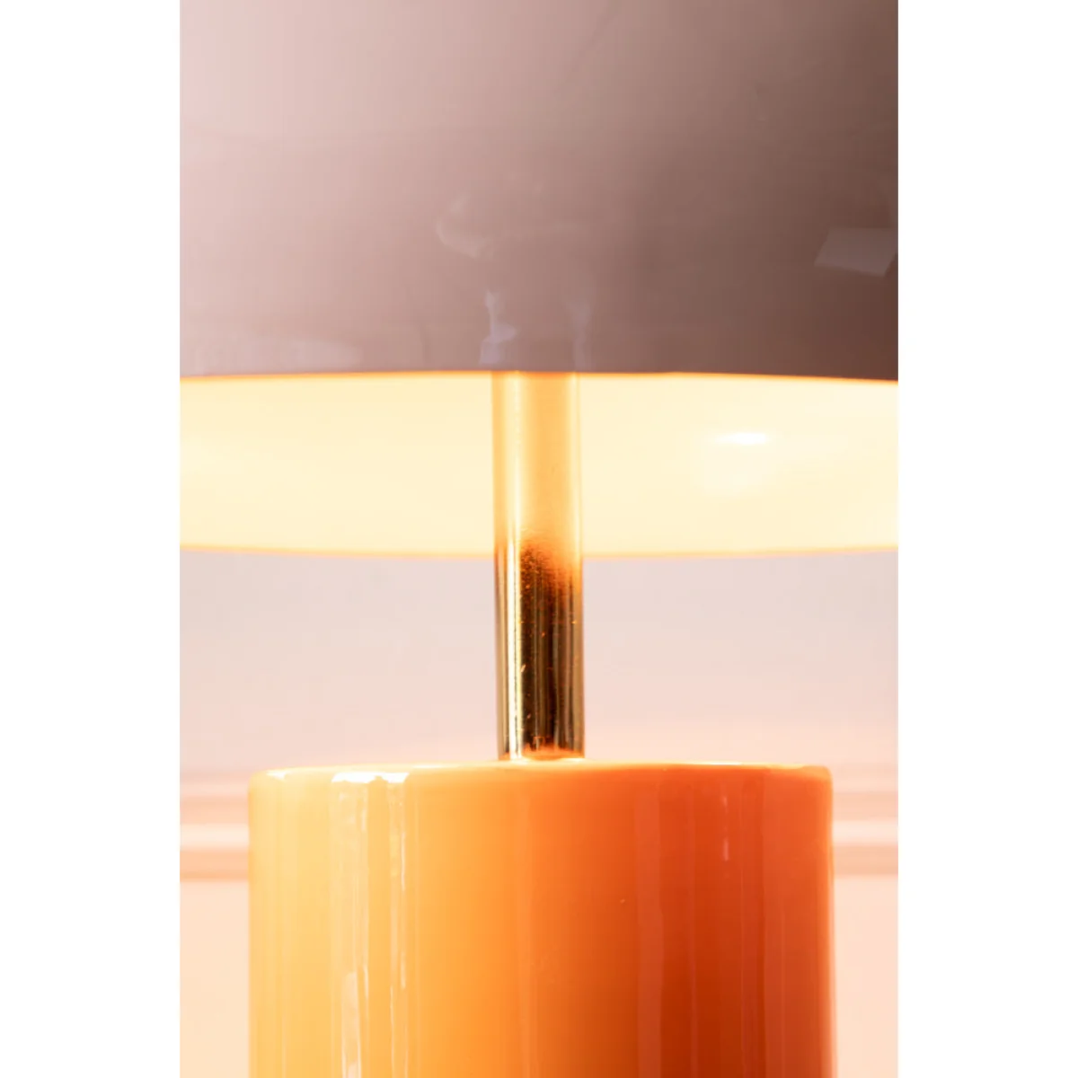 Pink & Orange Statement Table Lamp - SECONDS – image 5
