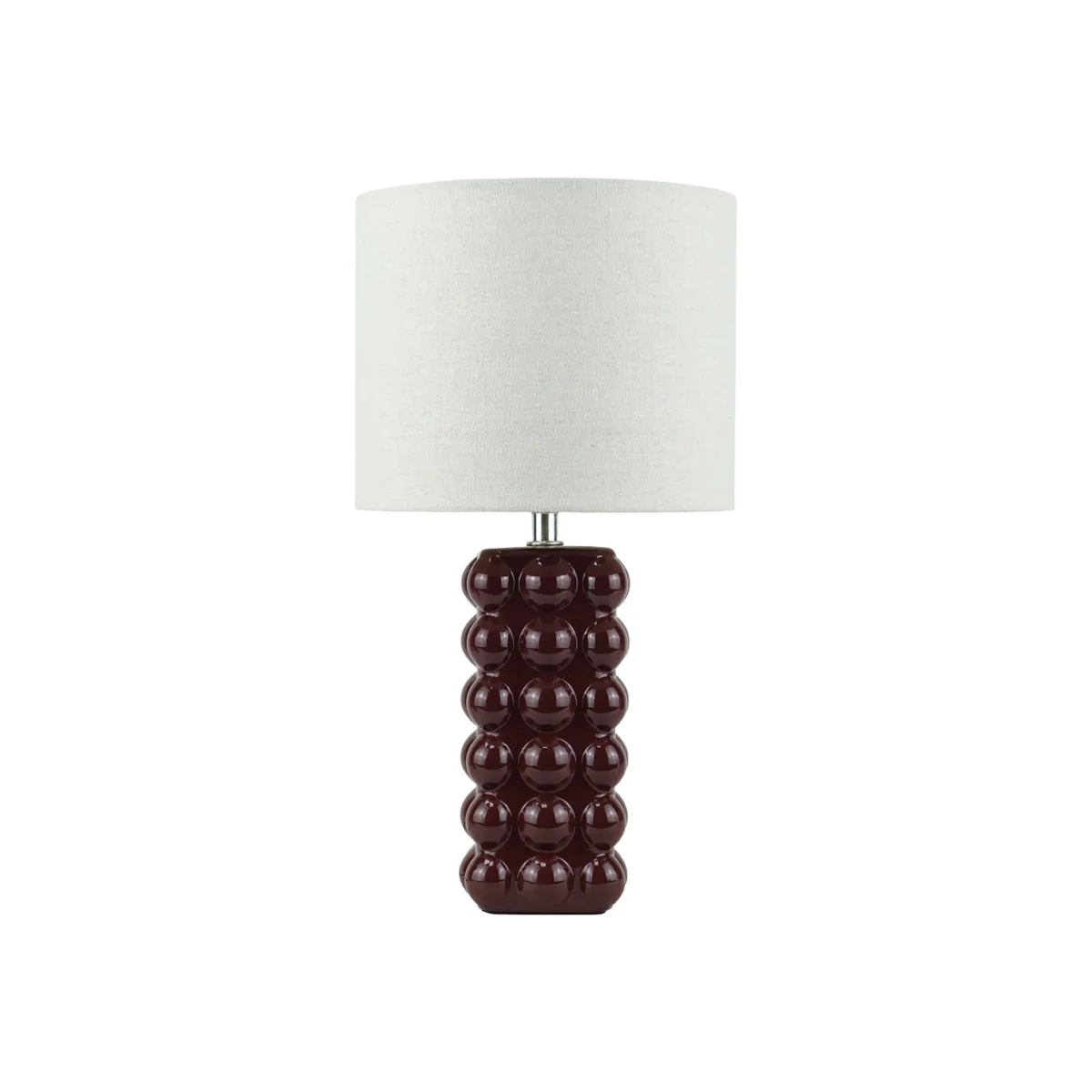 Giselle Table Lamp - Burgundy – image 1