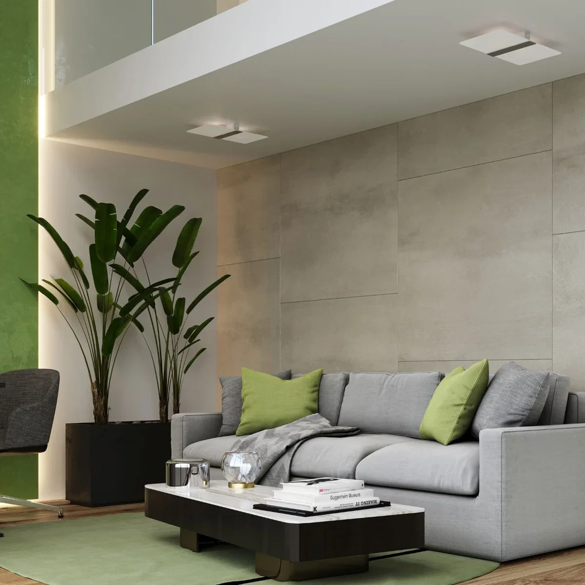 Ceiling lamp AZALIA - chrome – image 4