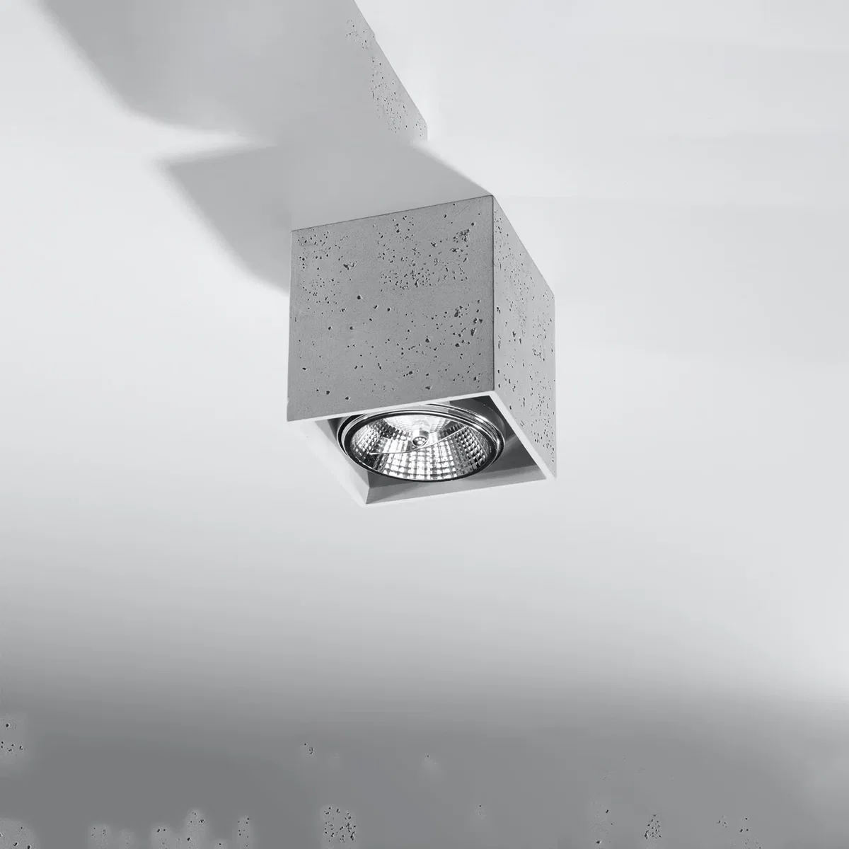 Ceiling lamp VALDE concrete - gray – image 2