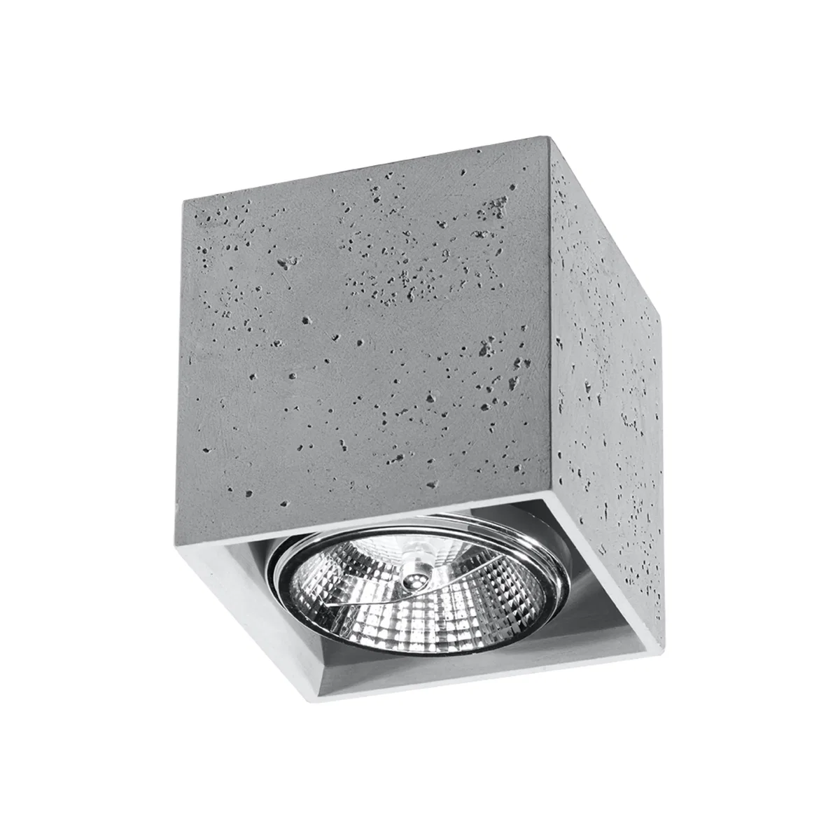 Ceiling lamp VALDE concrete - gray – image 1
