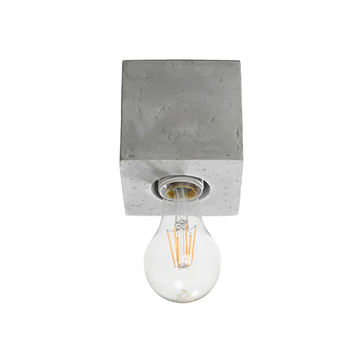 Ceiling lamp ARIZ natural wood - gray – image 1