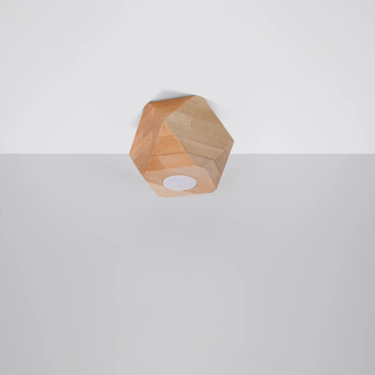 Ceiling lamp WOODY 1 natural wood - natural wood – image 2