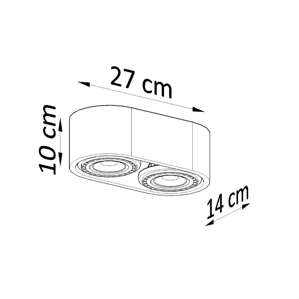 Ceiling lamp BASIC 2 natural wood - natural wood – image 7