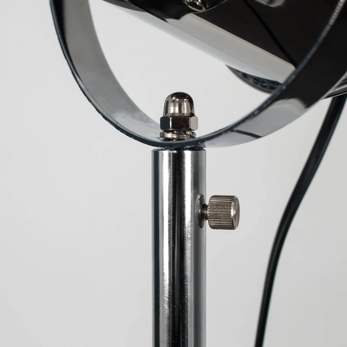 Starboard Spotlight Tripod Black Floor Lamp - Black / Yes - Black and Chrome – image 3