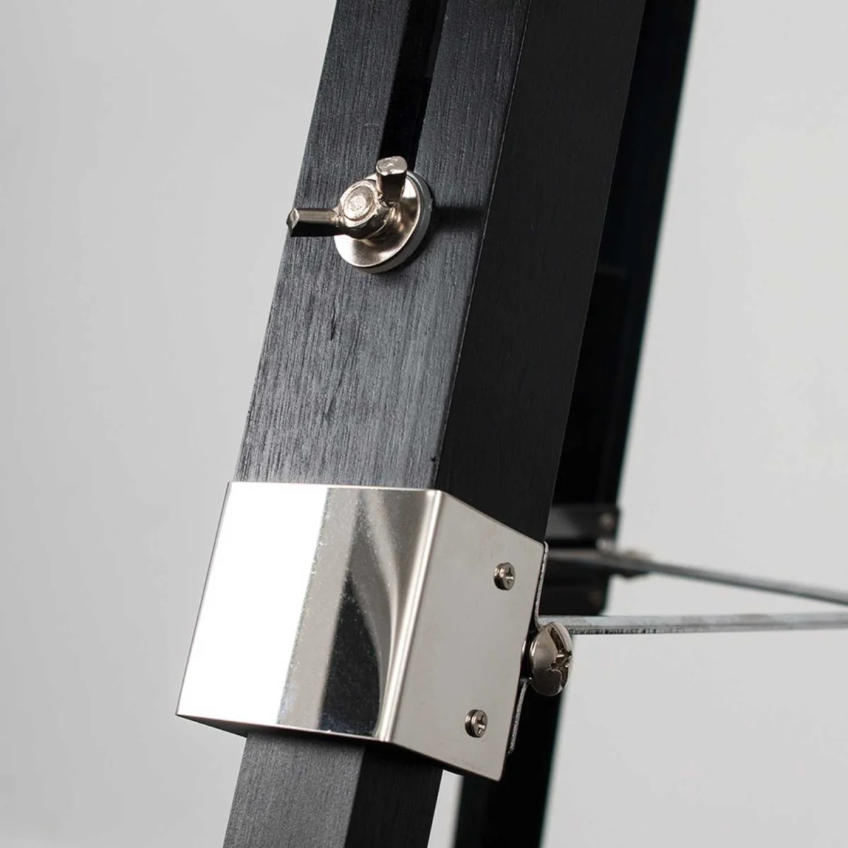 Starboard Spotlight Tripod Black Floor Lamp - Black / Yes - Black and Chrome – image 4