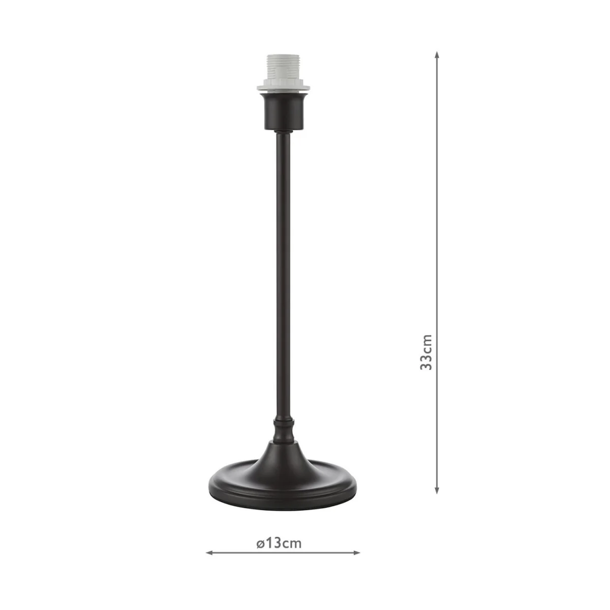 Padme Table Lamp Matt Black – image 3