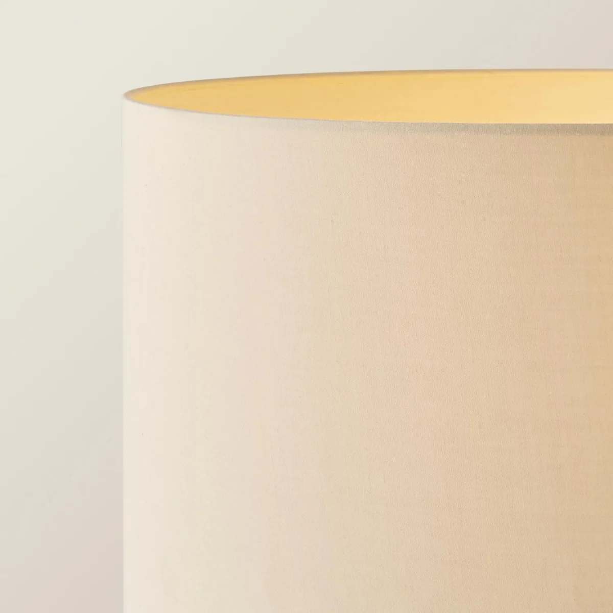 Morrigan Mid Wood Shelf Floor Lamp with Drum Shade - Mid Wood White Trim / Yes - Mid Wood / 3.9kg – image 1