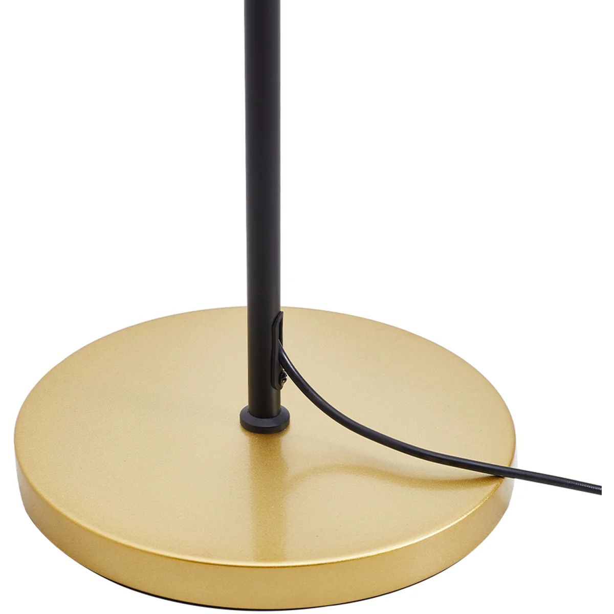 Rotating Adjustable LED Floor Lamp with Foot Switch - Black – image 2
