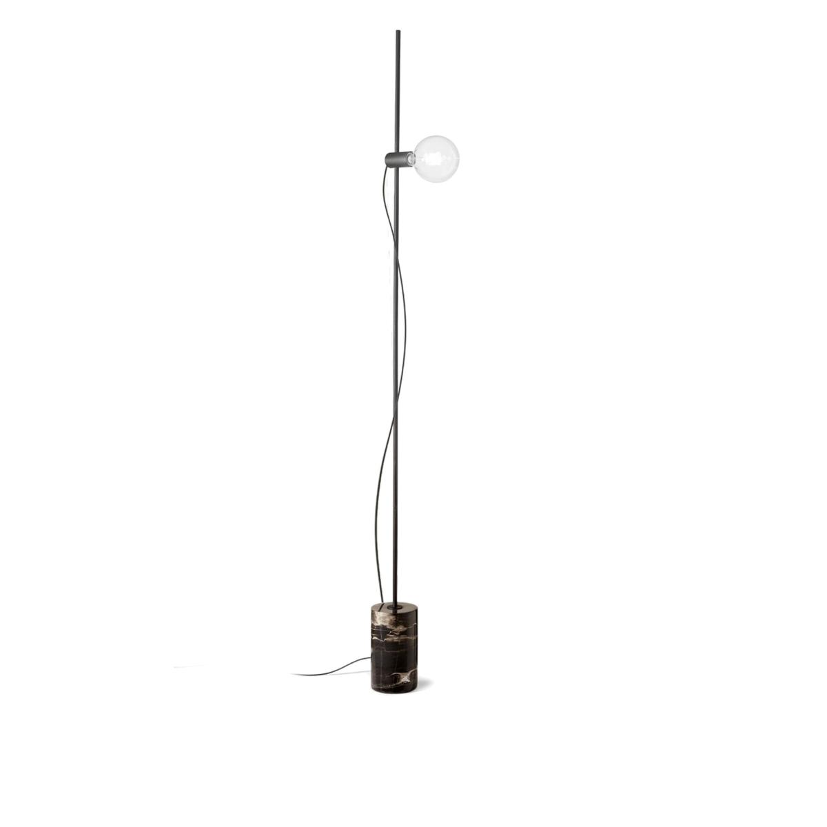 EVA Floor Lamp In-Built Switch - Black