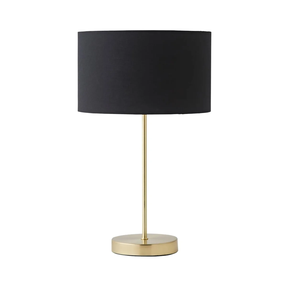 Charlie Gold Table Lamp with Metallic Shade - Black / 0.71kg – image 3